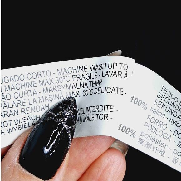 Zara Velvet Lace Babydoll Skater Dress Medium Goth Flutter Sleeve Sheer Witchy - Picture 9 of 11